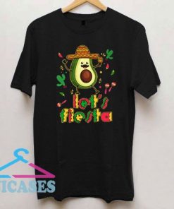 Lets Fiesta Avocado Cinco De Mayo T Shirt