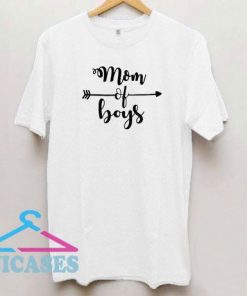 Mom Of Boys Arrow T Shirt
