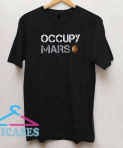 Occupy Mars Vintage Letter T Shirt