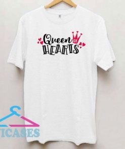 Official Queen Of Hearts T Shirt