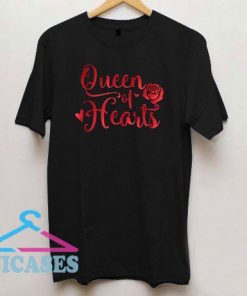 Queen of Hearts Rose T Shirt