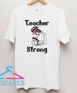 Teacher Strong Art Draw T Shirt