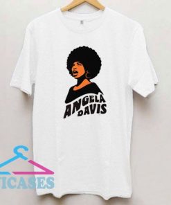 Angela Davis Cartoon T Shirt