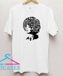 Angela Davis Hair Art T Shirt