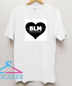 BLM Heartbeat T Shirt
