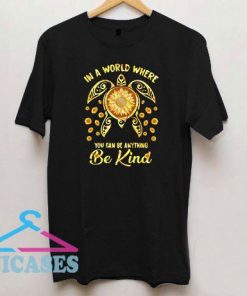 Be Kind Turtle T Shirt