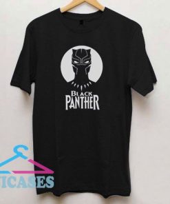 Black Panther Art Face T Shirt