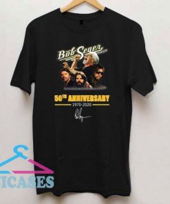 Bob Seger 50th Anniversary T Shirt
