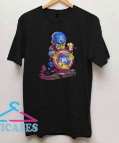 Captain America Superhero T Shirt