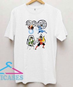Cartoon Avatar The Last Airbender T Shirt