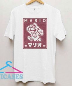 Classic Mario and Mushroom Funny T Shirt