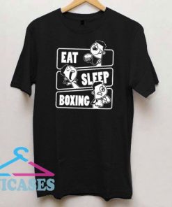 Eat Sleep Boxing T Shirt