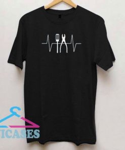 Electrician Heartbeat Screwdriver Pliers T Shirt
