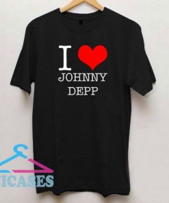 I Love Johnny Depp T Shirt