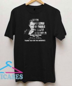 Johnny Hallyday 1943-2017 T Shirt