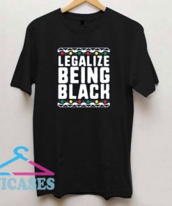 Legalize Being Black Tribal T Shirt
