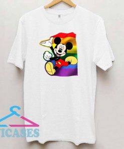 Mickey Mouse LGBT Pride T Shirt