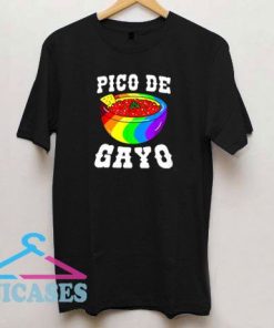 Pico De Gayo Rainbow LGBT T Shirt