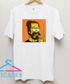 Post Malone Simpson Smoke T Shirt