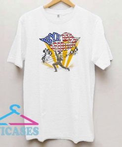 Vintage Bye Bye Birdie USA FLag T Shirt