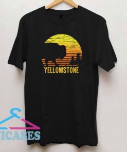 Vintage Yellowstone Retro Travel T Shirt