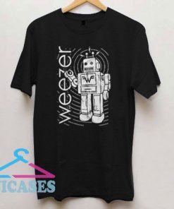 Weezer Robot 90s T Shirt