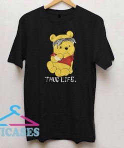 Winnie The Pooh Thug Life T Shirt