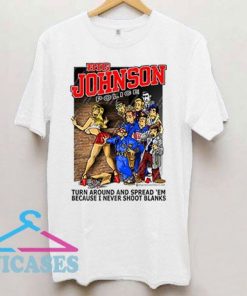 Big Johnson Police Turn Around And Spread T Shirt