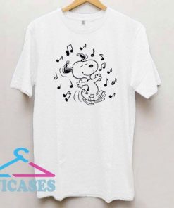 Dancing Snoopy T Shirt
