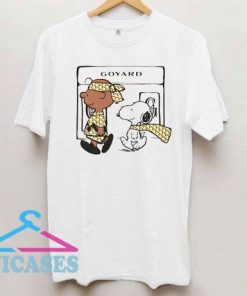 Designer Rag Go Snoopy Goyard T Shirt