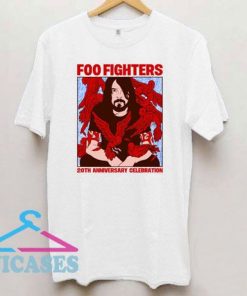 Foo Fighters 20th Anniversary T Shirt