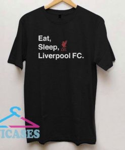 Liverpool FC Eat Sleep Liverpool T Shirt