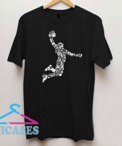 Michael Jordan Basketball Player T Shirt