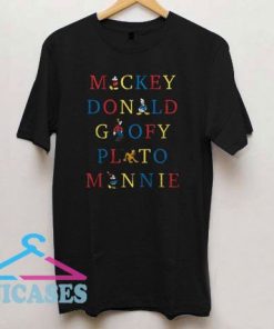 Mickey Donald Goofy Plato T Shirt