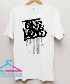 One Love Melted Logo T Shirt