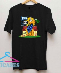 Pluto The Chain Gang Cartoon Parody T Shirt