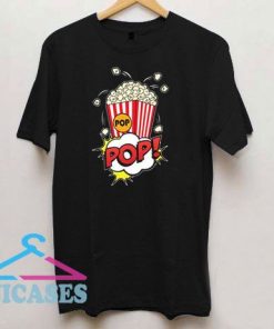 Popcorn Vintage Retro T Shirt