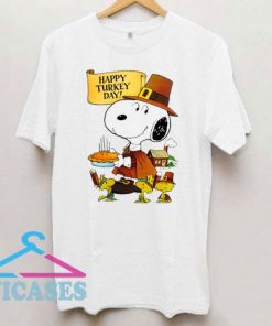Snoopy Happy Turkey Day T Shirt