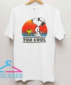 Snoopy and Woodstock Too Cool T Shirt