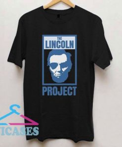 The Lincoln Project Blue Frame Logo T Shirt