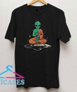 Ugly Alien Buddha Space T Shirt