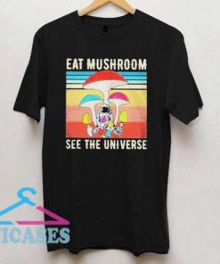 Alien Eat Mushroom T Shirt