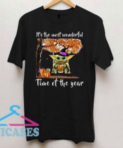 Baby Yoda It’s The Most Wonderful Time Of The Year T Shirt