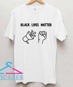 Black Lives Matter Speaker T Shirt