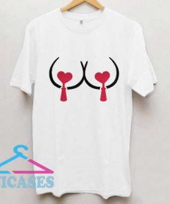 Boobs Breast Pasties T Shirt