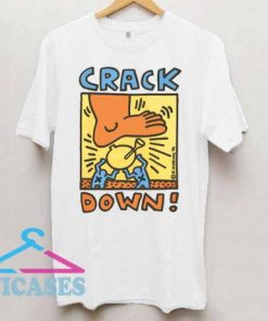 Crack Down K Haring T Shirt