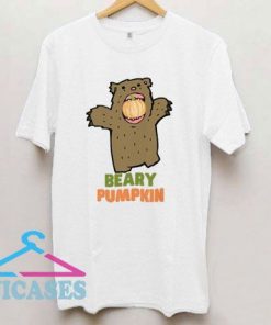 Cute Beary Pumpkin T Shirt