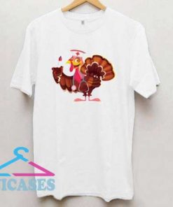 Funny Turkey Nurse Thanksgiving T Shirt
