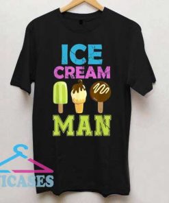 Ice Cream Man Graphic T Shirt