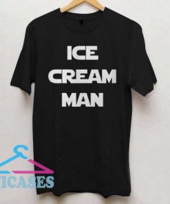 Ice Cream Man Letter T Shirt